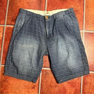 Scotch & Soda Distressed Flat Front Shorts